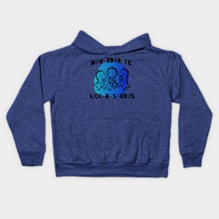 Dino-Roar FC :Kick-O-saurus Kids Hoodie